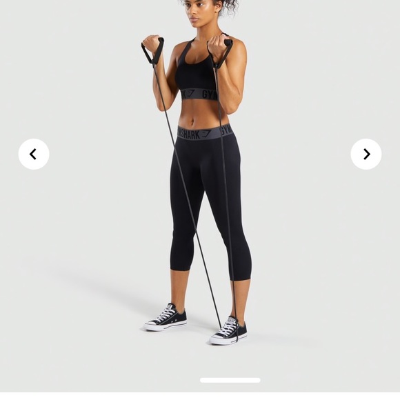 GYMSHARK | FIT CROPPED LEGGINGS - Picture 4 of 5